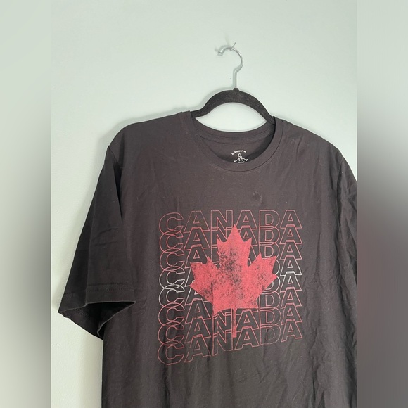 Canada Logo T-Shirt Graphic Tee Men’s XL in Support of Jumpstart for Kids Canada - Picture 4 of 4